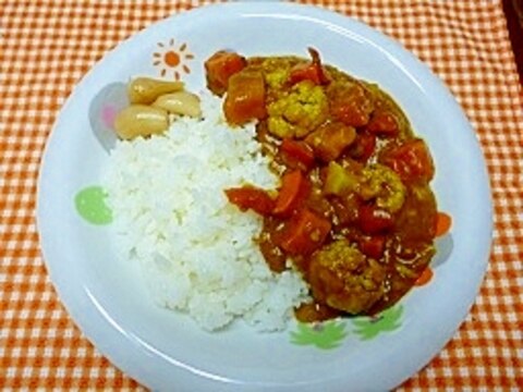 野菜がゴロゴロ 時短！ 野菜カレー